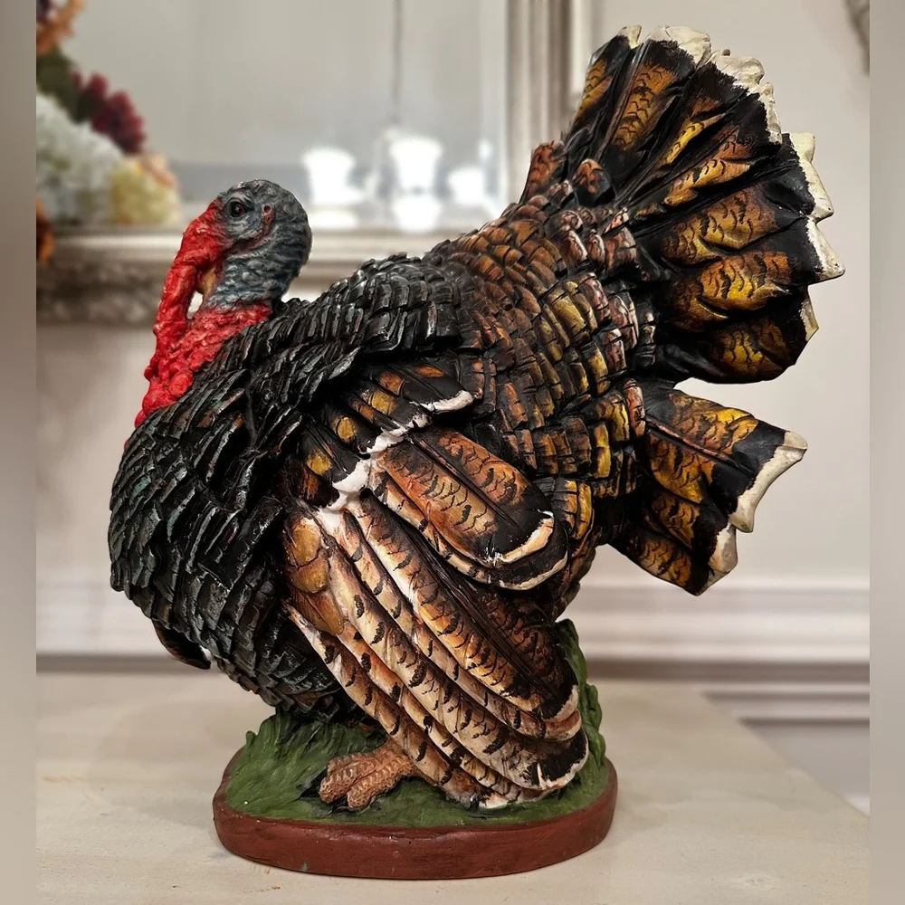 Beautiful Resin Turkey